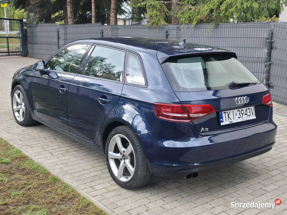 Audi A3 Sportback 14 Benzyna Serwisowany świętokrzyskie Piekoszów
