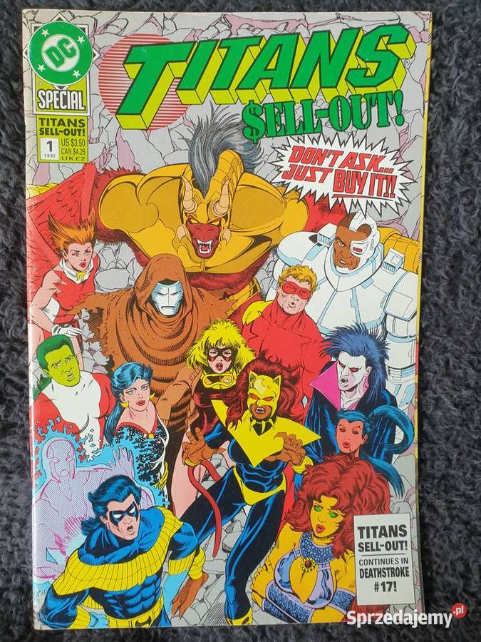 Titans 3 oryginalne komiksy DC USA Komiksy Gdynia