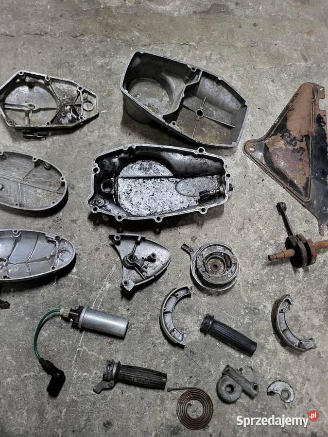 JAWA 350 części silnika dekle wał rolgaz wsk b1 Biłgoraj