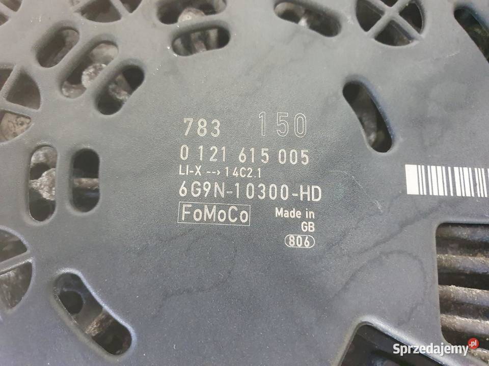 ALTERNATOR Volvo S80 II 25 T 0121615005 Układ elektryczny silnika lubelskie