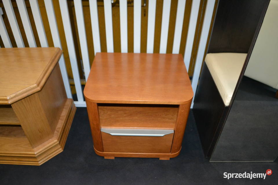 Stolik TV 52 Dębowy z Szufladą 70 Outlet Dostawa 52cm Pozostałe Olesno