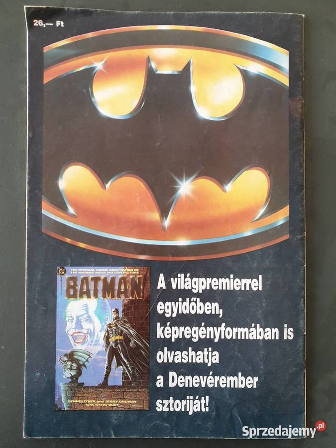 Fantom komiks w języku węgierskim Rok wydania 1989 Gdynia