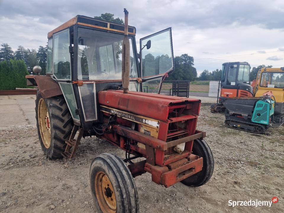 Traktor IHC 844 International wielkopolskie Osiek Mały