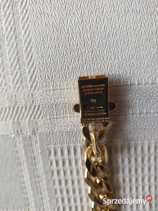 Bransoletka złoto 18k próba 750 205 1928g Poznań sprzedam