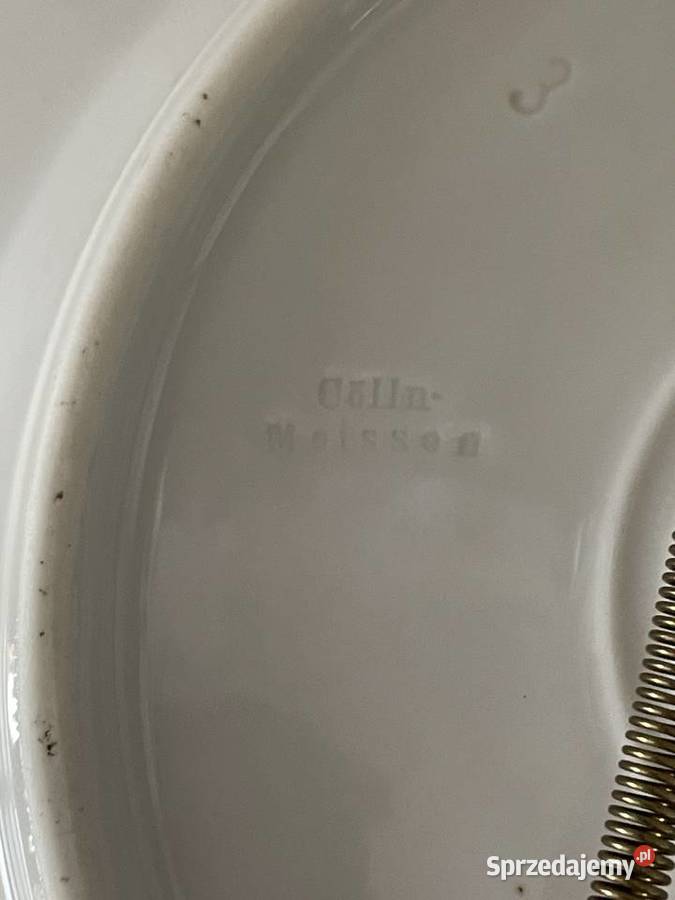 Talerz Meissen Miśnia wzór cebulowy vintage Toruń