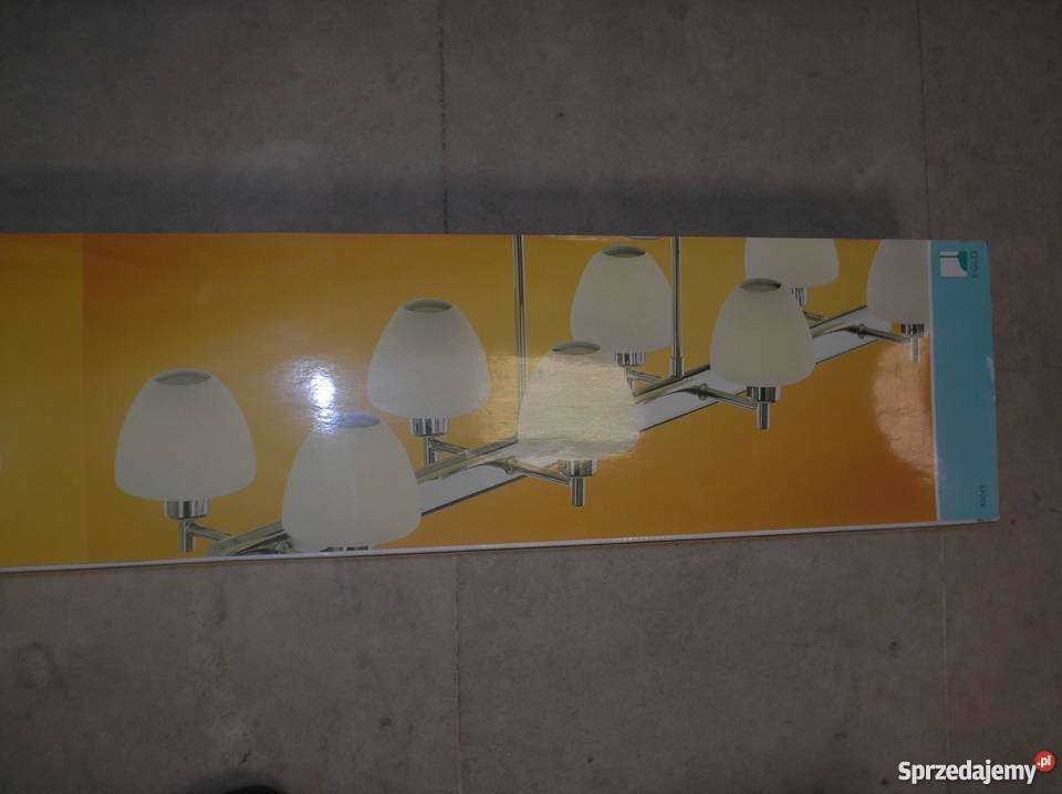 Nowa sufitowa lampa wisząca żyrandol EGLO 85048 biały małopolskie Kraków