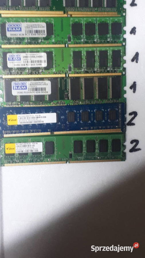 RAM pamięć kości Wysokie Mazowieckie