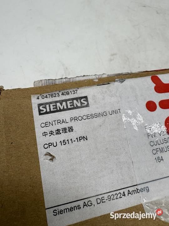 Siemens 6ES7 5111AK020AB0 CPU 15111 PN Warszawa