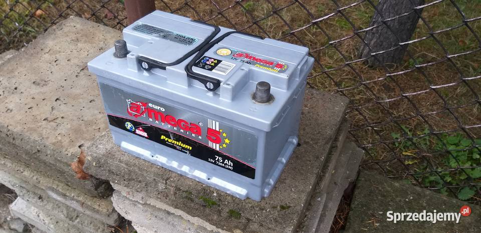 Amega Premium M5 Megatex 12V 75Ah 720A Nowy Dwór Mazowiecki sprzedam