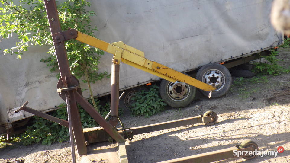 Żuraw Hydrauliczny Żuraw Dźwig Warsztatowy Mocny Pilzno