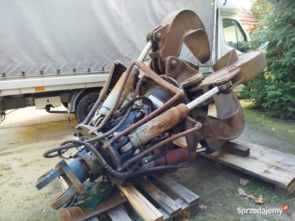 Chwytak do złomu verachtert Fuchs przeładunkowy Nowy Sącz