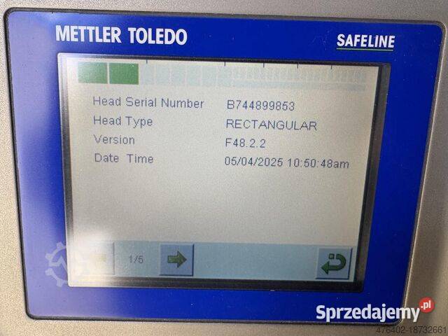 Mettler Toledo Safeline 2017 30x17 Pozostałe Warszawa