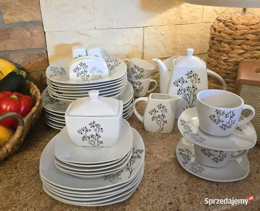 Serwis kawowo obiadowy 38 el