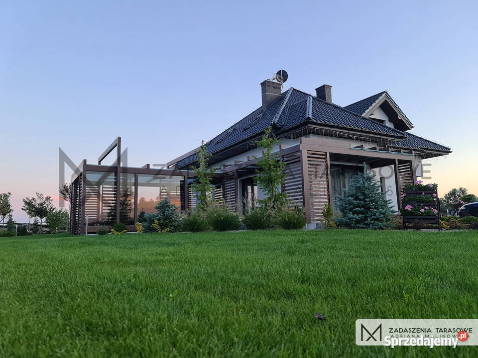 Zadaszenie tarasowe nowoczesna pergola podkarpackie Rzeszów