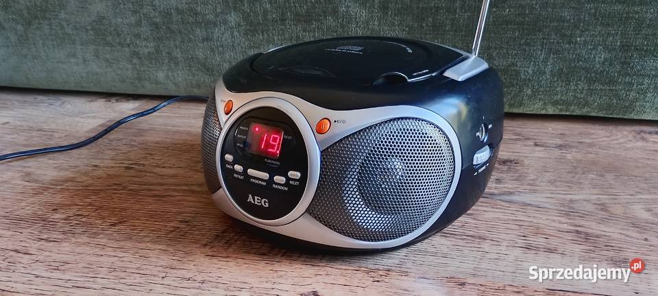 Niezawodny Boombox AEG SR 4351 CD Radio Stereo Radioodtwarzacze kujawsko-pomorskie Wąbrzeźno
