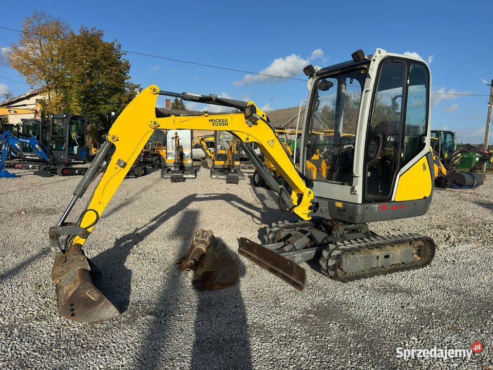 Minikoparka Wacker Neuson ET18 z 2016r VDS 2 nie Złoczew