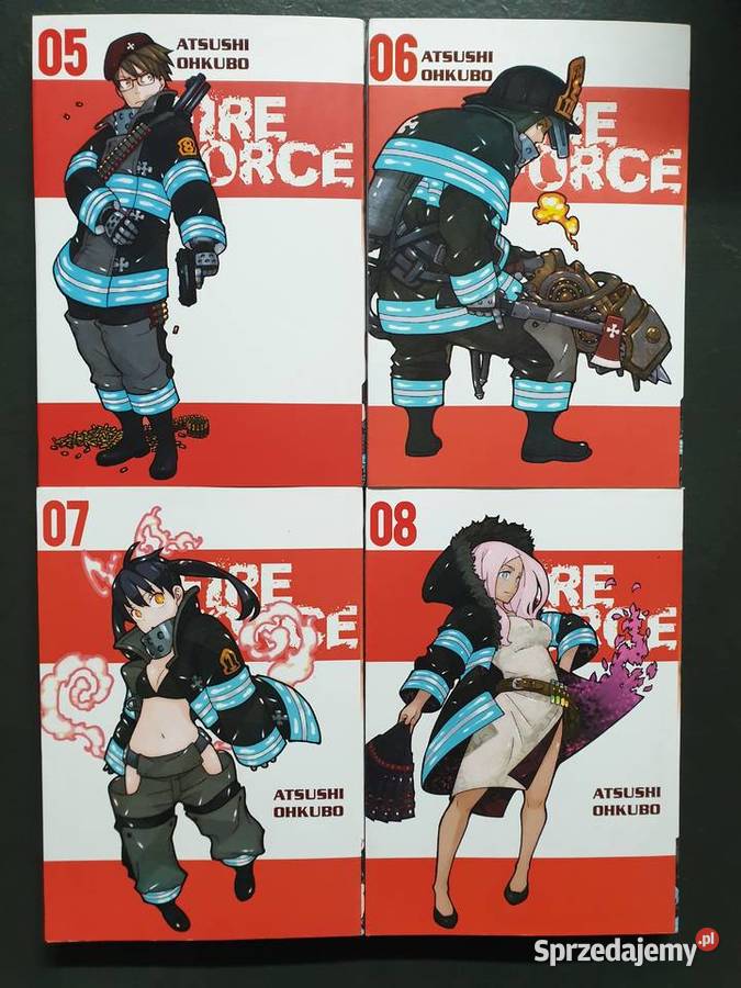 Fire Force zestaw 10 tomów Manga Polskie pomorskie Gdynia