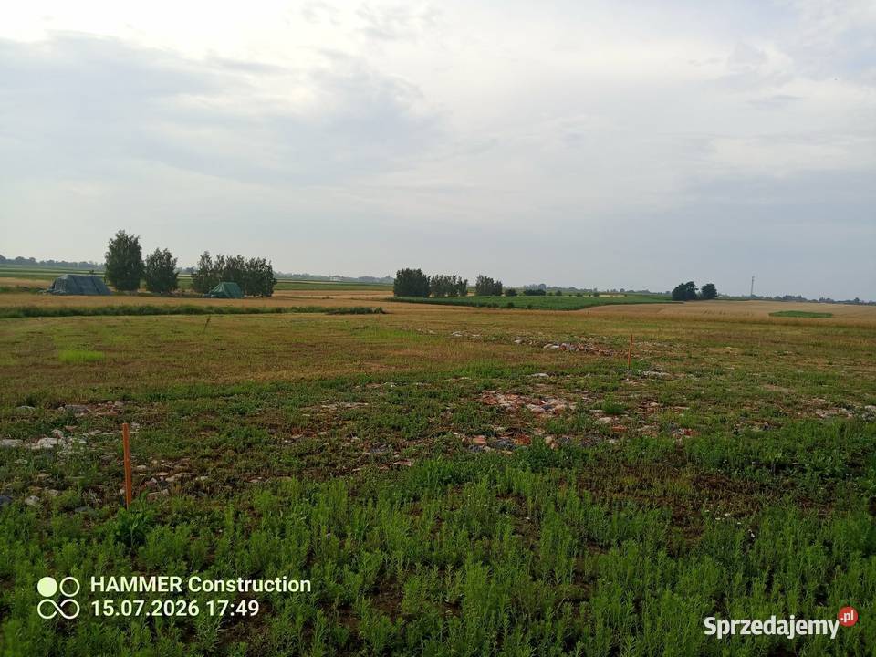 Sprzedam działkę budowlaną o powierzchni 1000m2 1000m2 sprzedam