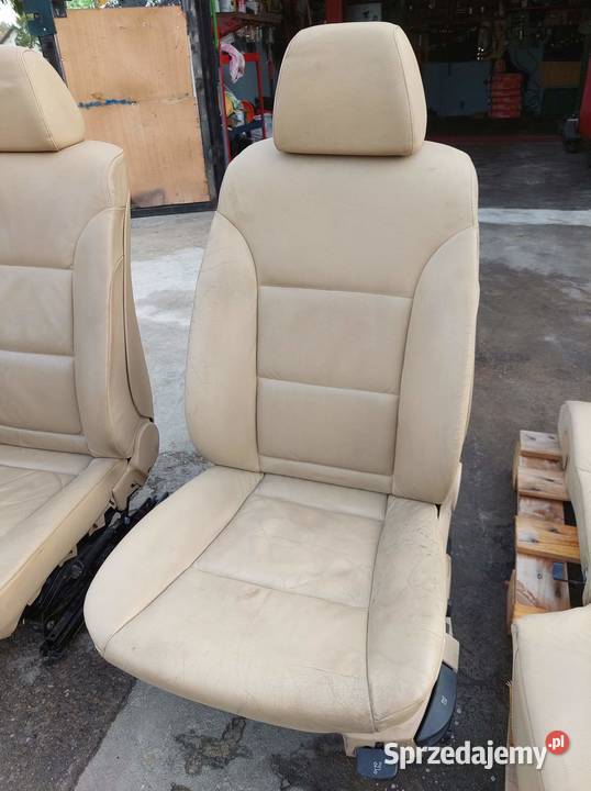 Kanapy fotel tapicerka bmw e60 dakota beige fotele, kanapy Wyposażenie wnętrza Grajewo