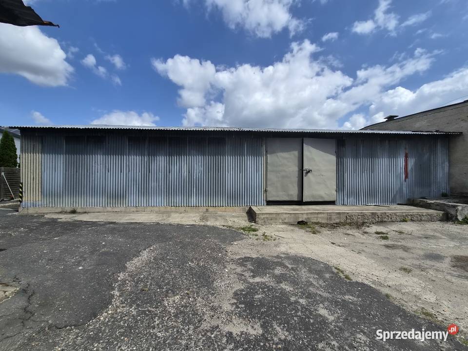 wiata hala stalowa 18x9m Pajęczno łódzkie
