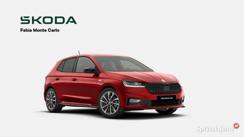 koda Fabia Monte Carlo 15 TSI 150 DSG Dostępny wspomaganie kierownicy Łódź