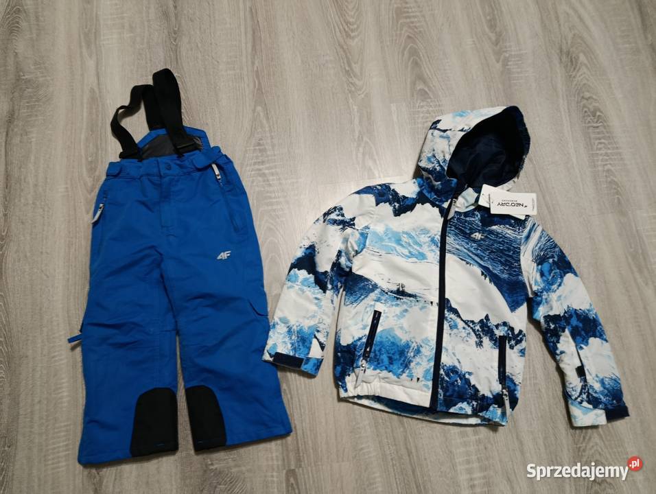 Komplet zimowy narciarski 4F 98 Rozmiar 98 Wilczewo