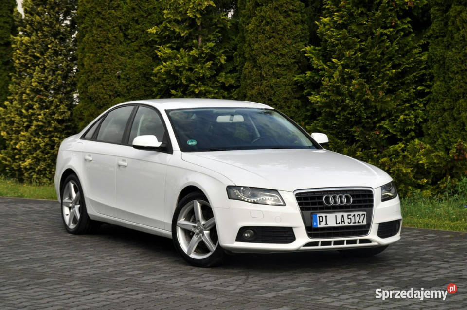 Audi A4 18T160158XenonLedWelurParktronikI WłAlu gniazdo USB mazowieckie Ostrów Mazowiecka