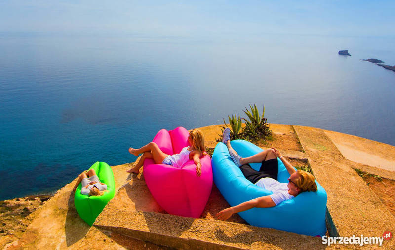 LAZY BAG Dmuchana sofa na ogród POZNAŃ ODBIÓR