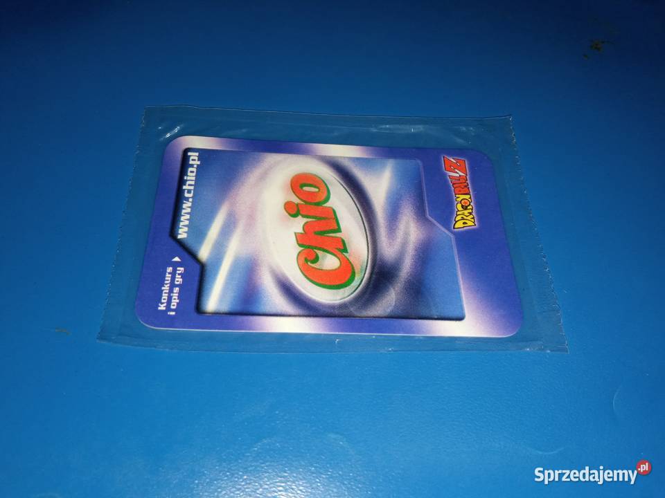 Karta walki Chio Dragon Ball Z złota żółta Majin Pozostałe Łobez