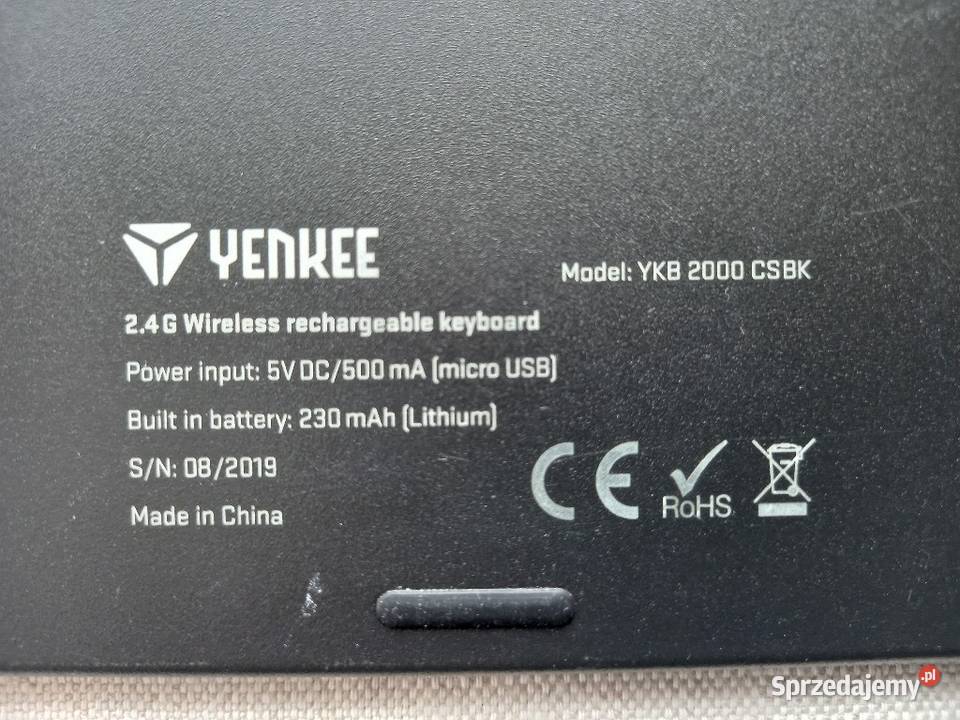 Klawiatura Yenkee YKB 2000 SCBK