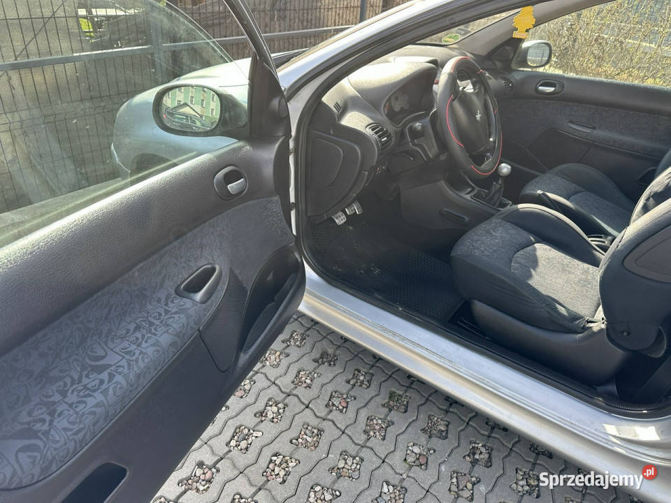 Peugeot 206 Mocny silnik HDI przegląd do 2027 pomorskie Wejherowo sprzedam