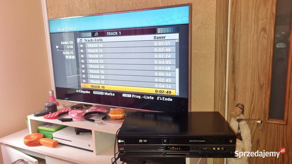 MAGNETOWID NAGRYWARKA VHS DVD Recorder LG Warta