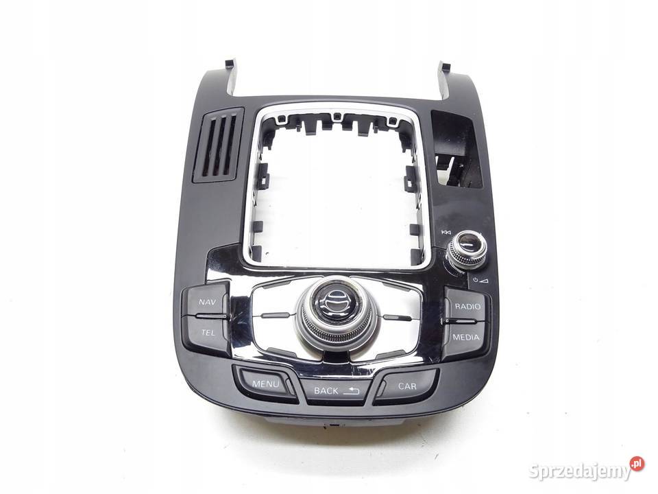 PANEL STEROWANIA RADIA NAVIGACJI AUDI A5 8T LIFT osobowe Panele sterowania, przełączniki małopolskie