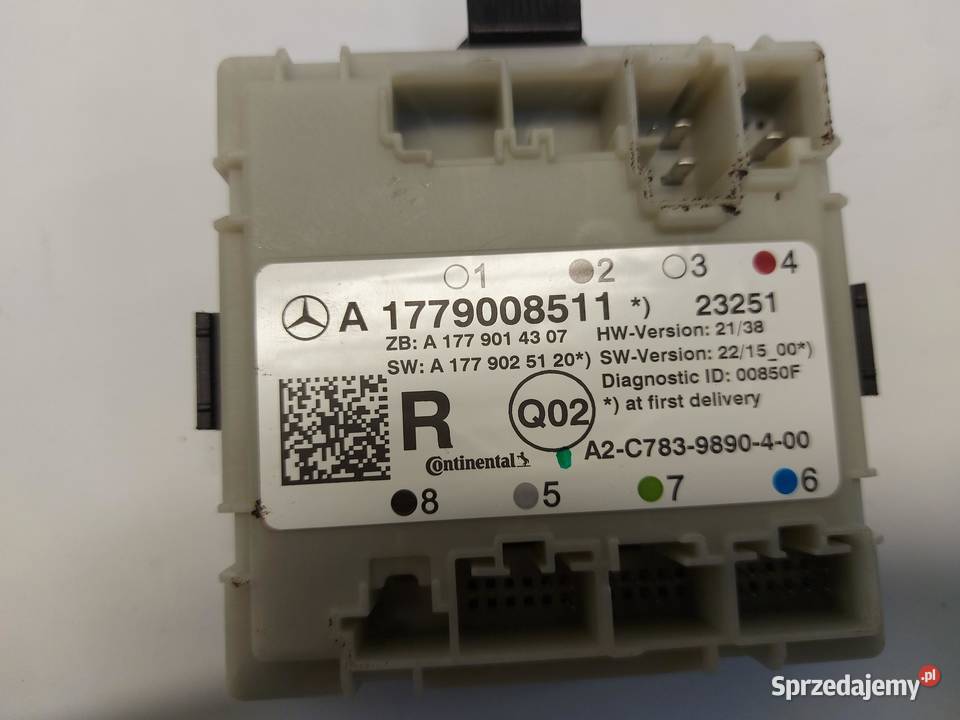 Mercedes EQA 250 W243 MODUŁ STEROWNIK DRZWI