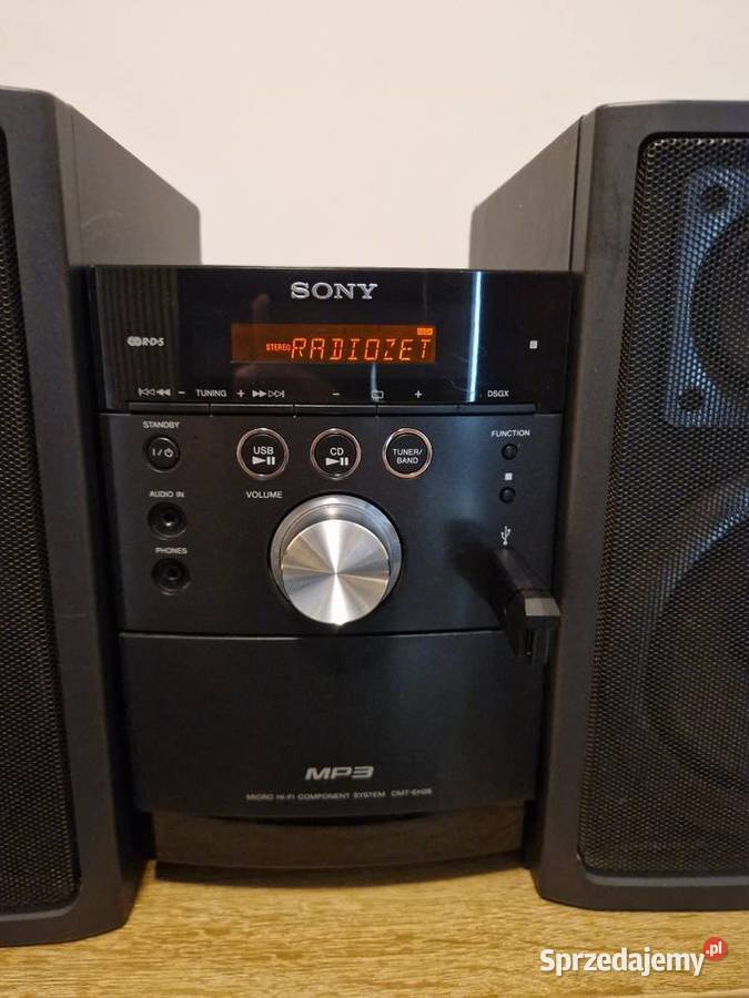 Mikro Mini wieża Sony z USB na pendrive Radioodtwarzacze sprzedam