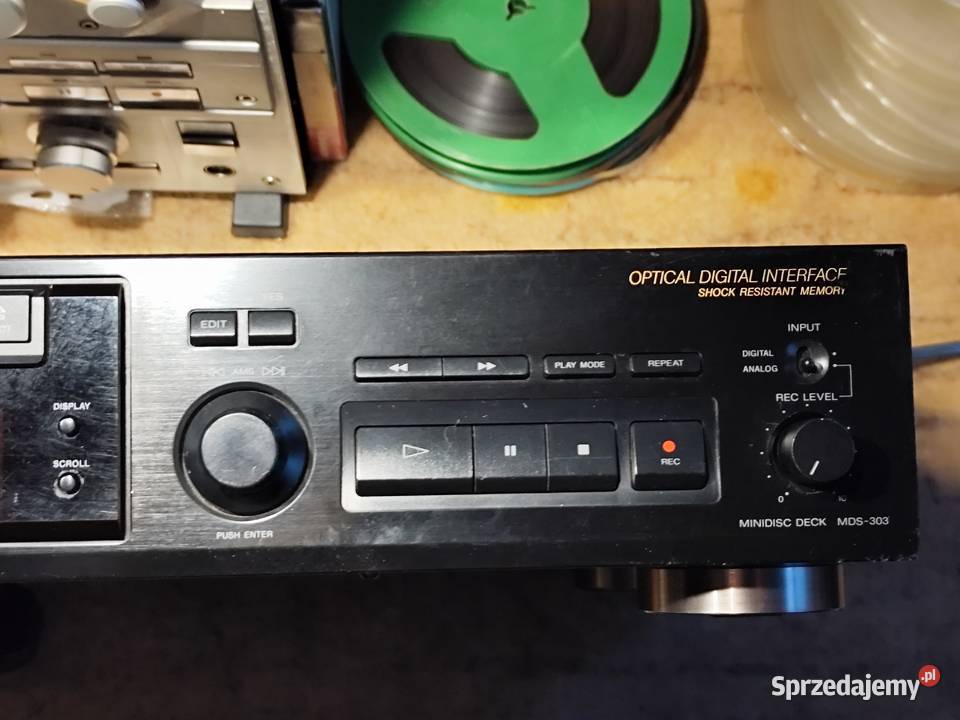 odtwarzacz Mini Disc Sony MDS303