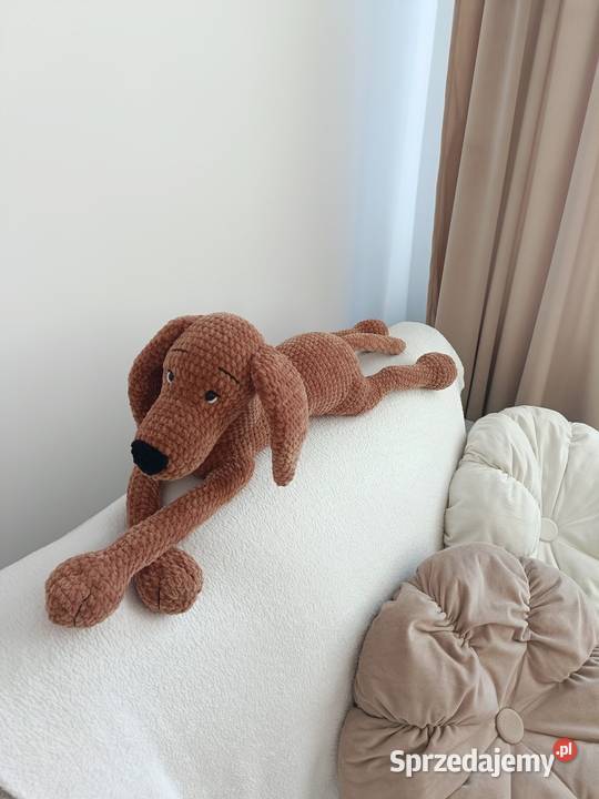 Maskotka pies szydełko handmade