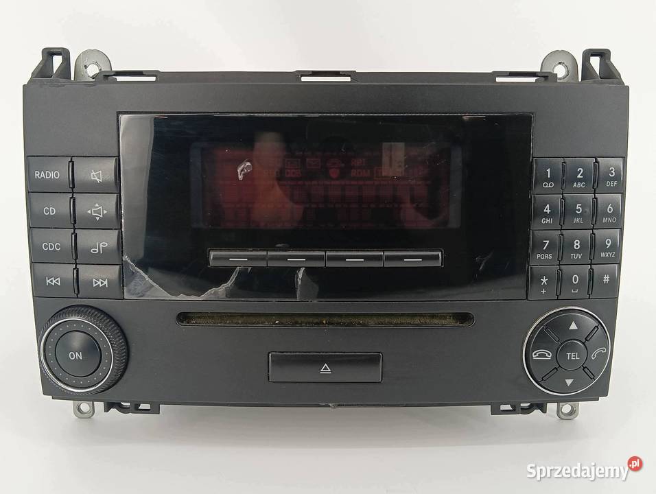 RADIO A1698206189 MercedesBenz Aklasa II osobowe