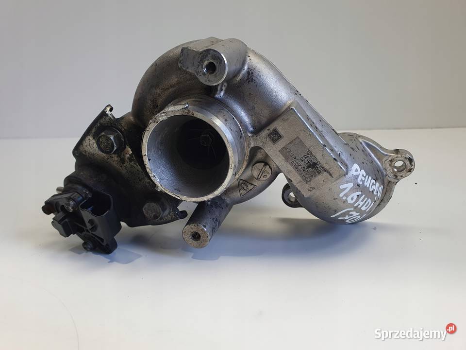 TURBOSPRĘŻARKA Peugeot 308 I 16 HDI turbo osobowe Silniki i osprzęt Chełm