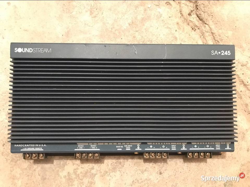 SOUNDSTREAM SA250 5kanałowy Wzmacniacz końcówka pomorskie
