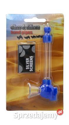 Lufka Szklana Czaszka Niebieska z Elementami Ostrowy nad Okszą