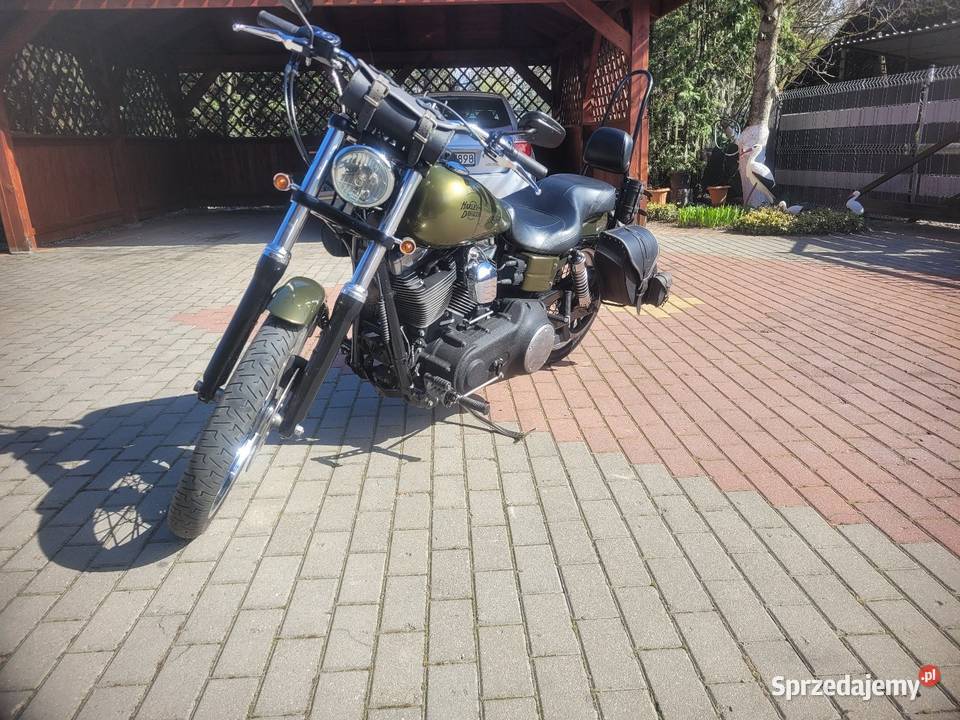 Sprzedam motocykl harley davidson fxdb dyna benzyna Łuków