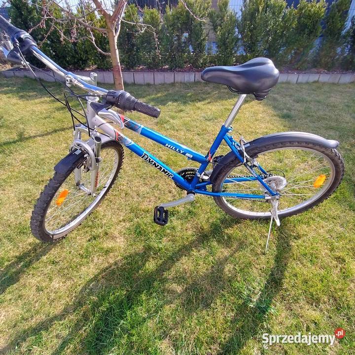 Sprawny niebieski Rower koła 26 x 2125 Górskie, MTB pomorskie Mosty