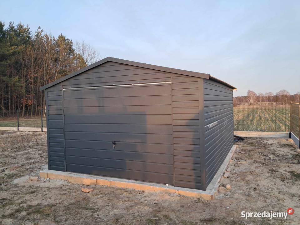 Garaż blaszany wiata Wzmocniony PROFILAMI Bydgoszcz