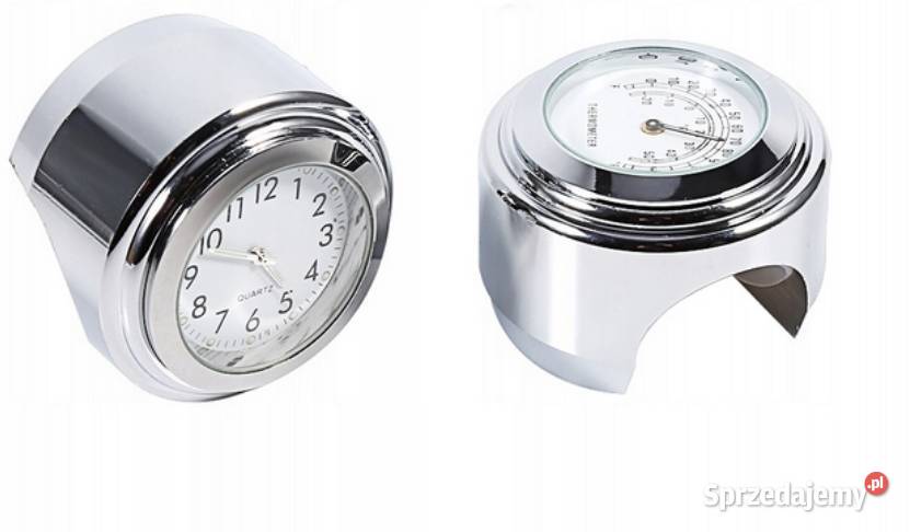 Zegarek i termometr do motocykla na kierownice śląskie Sosnowiec