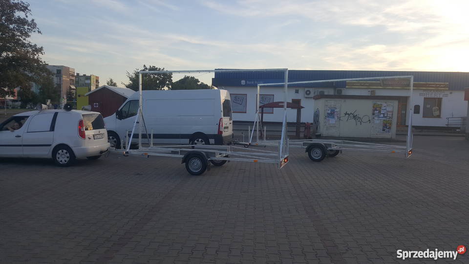 Przyczepa reklamowa reklama 4x2 Nowa Faktura vat Jelcz-Laskowice
