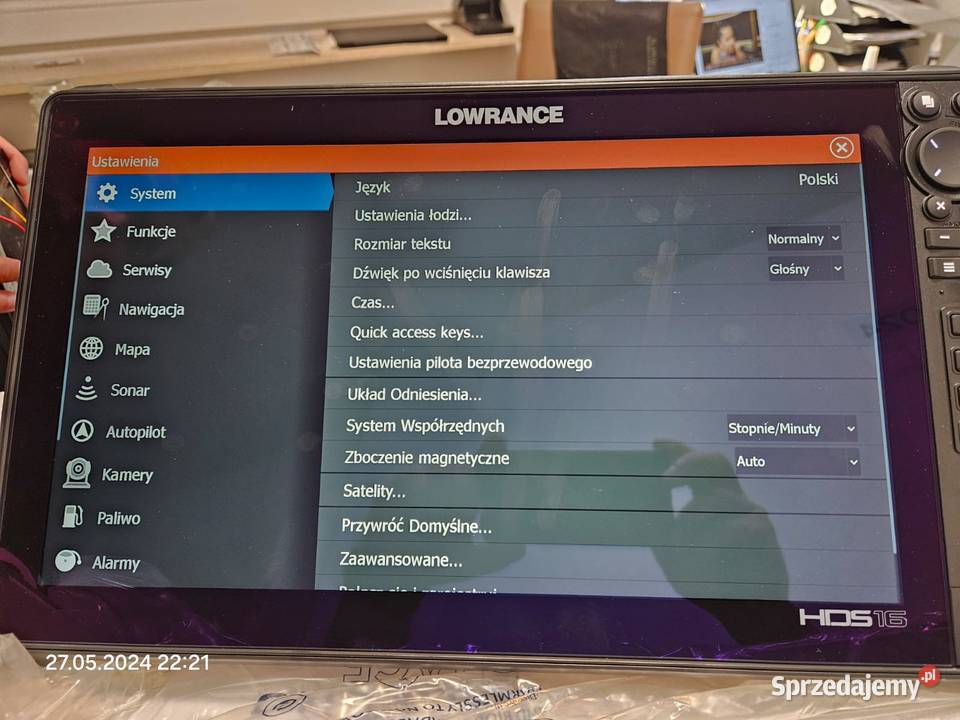 Echosonda Lowrance HDS16 Live z Active Imaging 3 kujawsko-pomorskie Brodnica