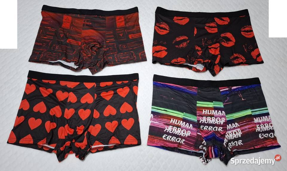 Bokserki męskie majtki bielizna męska kolorowe Czeladź sprzedam