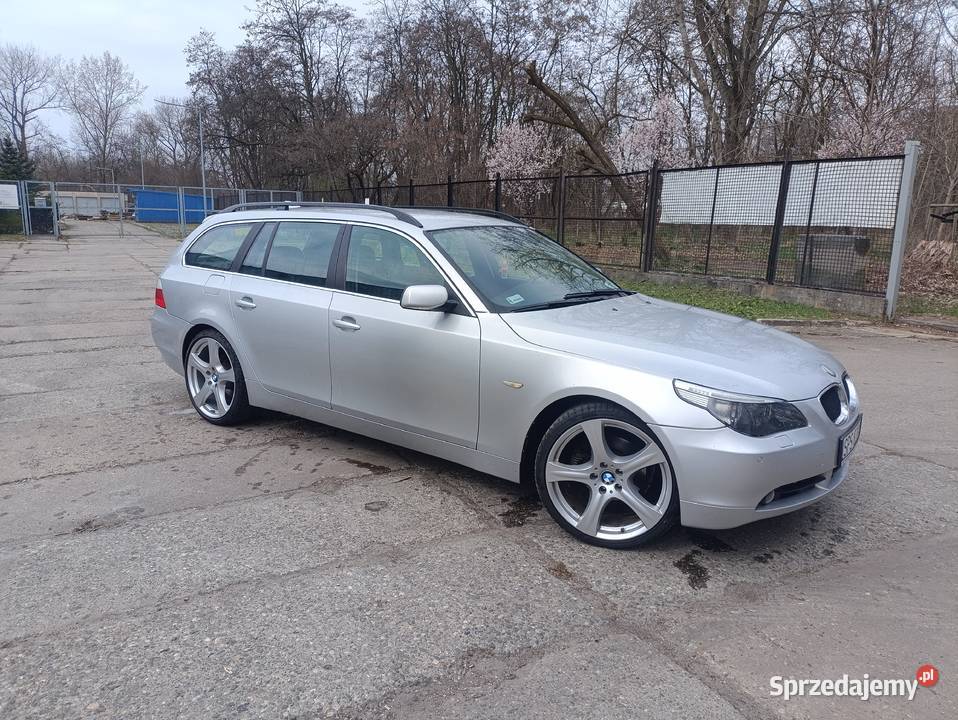 BMW E61 520d super stan zadbane 20 felgi Samochody osobowe Sosnowiec
