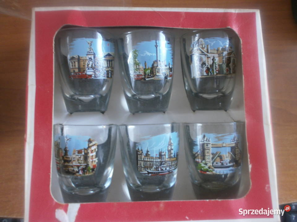 kolekcjonerskie kieliszki Nowe lubuskie Zielona Góra